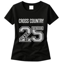 Cross Country Senior Class Of 2025 Xc Class 25 Team Swag Womens T-Shirt