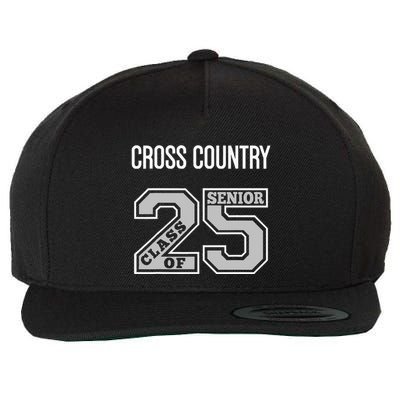 Cross Country Senior Class Of 2025 Xc Class 25 Team Swag Wool Snapback Cap