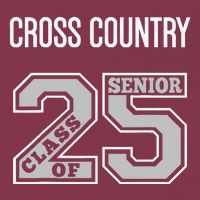 Cross Country Senior Class Of 2025 Xc Class 25 Team Swag 16oz Travel Tumbler