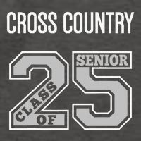 Cross Country Senior Class Of 2025 Xc Class 25 Team Swag Vector Backpack