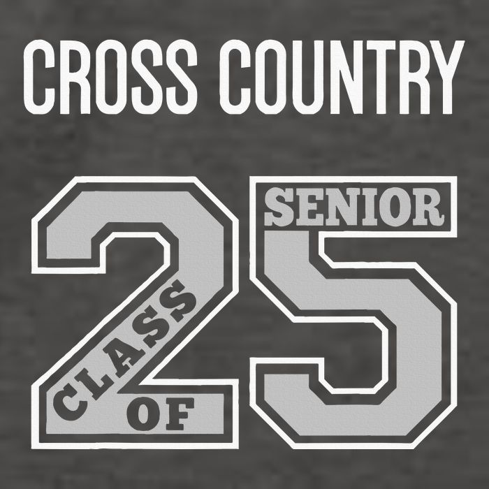Cross Country Senior Class Of 2025 Xc Class 25 Team Swag Vector Backpack