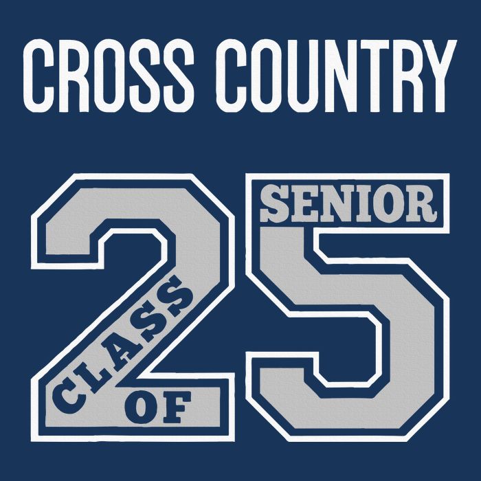 Cross Country Senior Class Of 2025 Xc Class 25 Team Swag Infant Baby Jersey Bodysuit