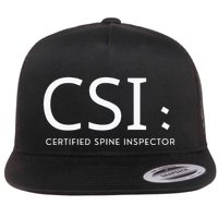 Csi Certified Spine Inspector Flat Bill Trucker Hat