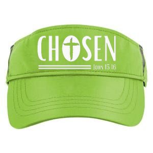 Chosen Christian Streetwear John 1516 Adult Drive Performance Visor