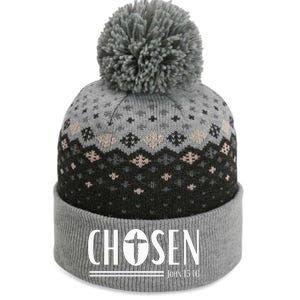 Chosen Christian Streetwear John 1516 The Baniff Cuffed Pom Beanie