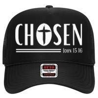 Chosen Christian Streetwear John 1516 High Crown Mesh Back Trucker Hat