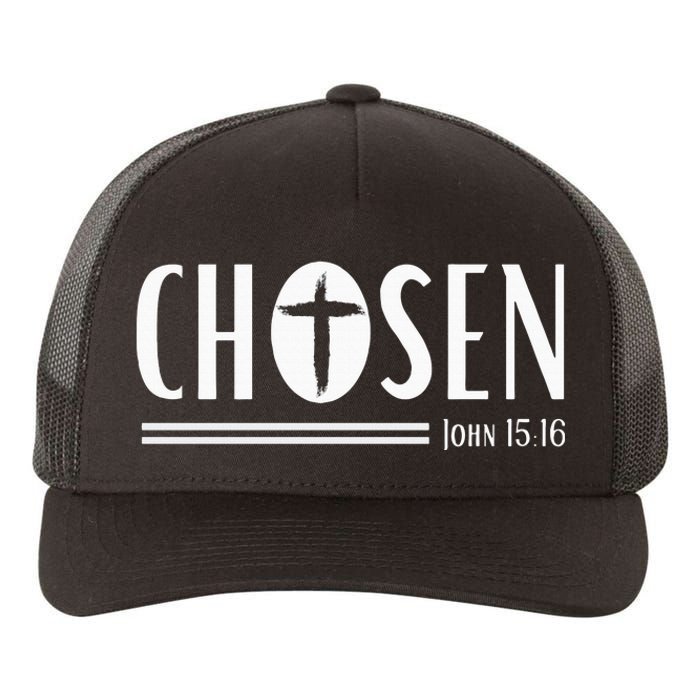 Chosen Christian Streetwear John 1516 Yupoong Adult 5-Panel Trucker Hat