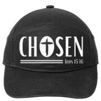 Chosen Christian Streetwear John 1516 7-Panel Snapback Hat