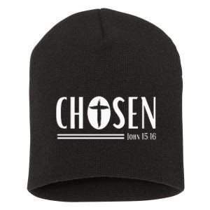 Chosen Christian Streetwear John 1516 Short Acrylic Beanie