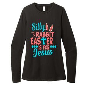 Christians Cute Silly Rabbit Easter Is For Jesus Womens CVC Long Sleeve Shirt