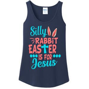 Christians Cute Silly Rabbit Easter Is For Jesus Ladies Essential Tank