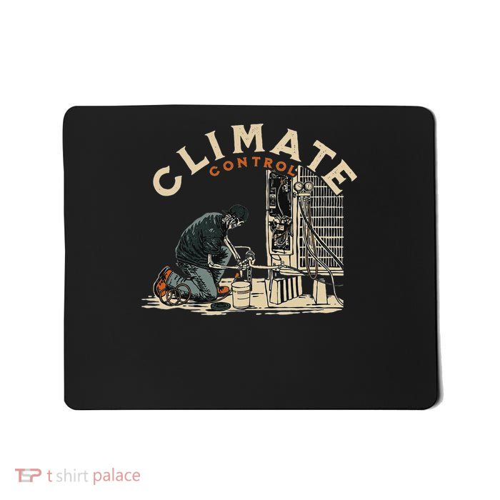 Climate Control Skeleton Hvac Technician Pride Mousepad