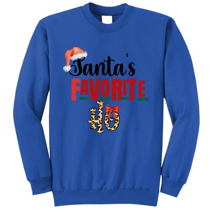 Cute Cheetah SantaS Favorite Ho Christmas S Great Gift Sweatshirt