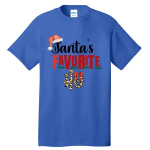 Cute Cheetah SantaS Favorite Ho Christmas S Great Gift Tall T-Shirt