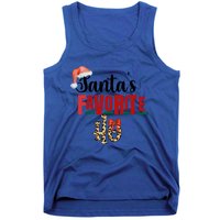 Cute Cheetah SantaS Favorite Ho Christmas S Great Gift Tank Top