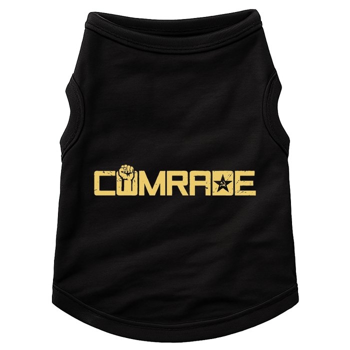 Comrade Communis Socialist Workers Communism Doggie Tank