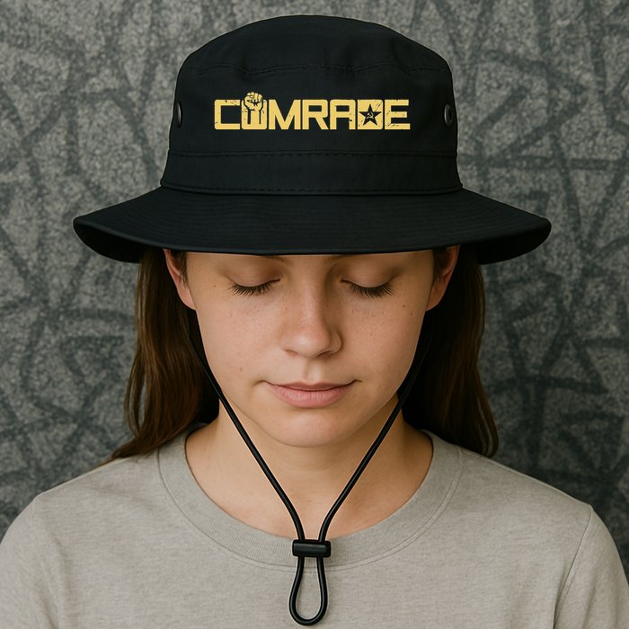 Comrade Communis Socialist Workers Communism Bucket Hat