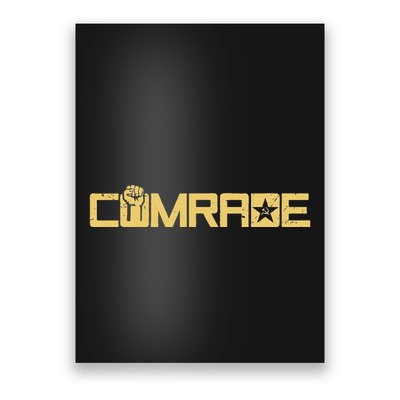 Comrade Communis Socialist Workers Communism Poster