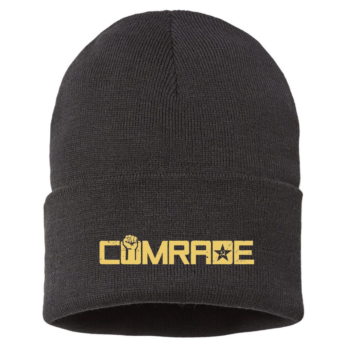 Comrade Communis Socialist Workers Communism Sustainable Knit Beanie