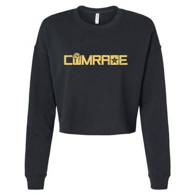 Comrade Communis Socialist Workers Communism Cropped Pullover Crew