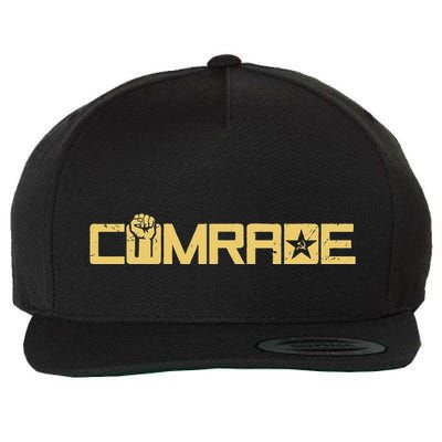 Comrade Communis Socialist Workers Communism Wool Snapback Cap