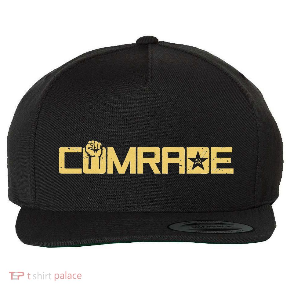 Comrade Communis Socialist Workers Communism Wool Snapback Cap