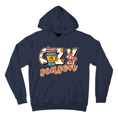 Cute Crazy Season Fall Autumn Coffee Pumpkin Spice Tall Hoodie