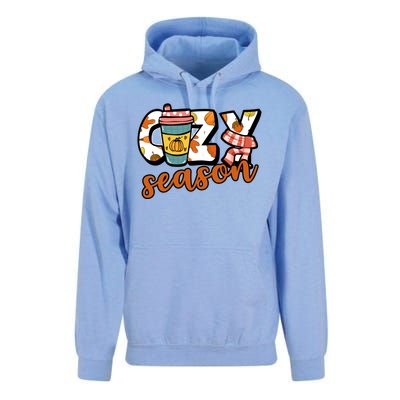 Cute Crazy Season Fall Autumn Coffee Pumpkin Spice Unisex Surf Hoodie