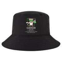 Cation Cute Science Cat Pawsitive Element Chemistry Teacher Cool Comfort Performance Bucket Hat