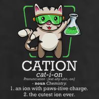 Cation Cute Science Cat Pawsitive Element Chemistry Teacher Cool Comfort Performance Bucket Hat