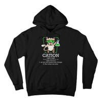 Cation Cute Science Cat Pawsitive Element Chemistry Teacher Tall Hoodie