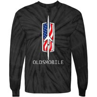 Classic Car Show Vintage Oldsmobile Rocket Tie-Dye Long Sleeve Shirt