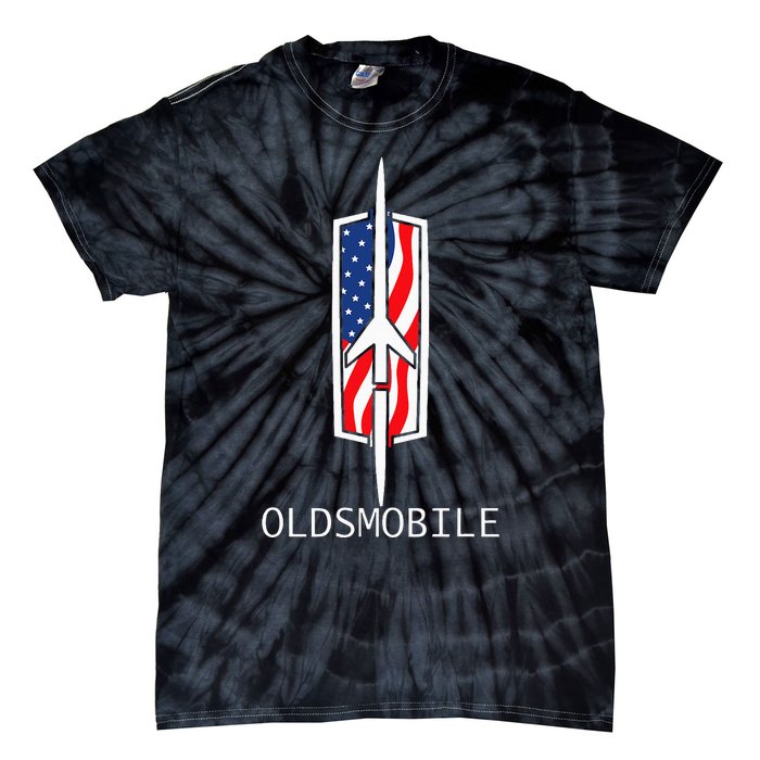 Classic Car Show Vintage Oldsmobile Rocket Tie-Dye T-Shirt