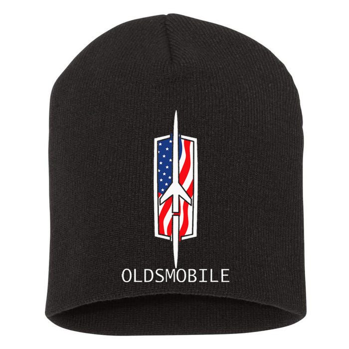 Classic Car Show Vintage Oldsmobile Rocket Short Acrylic Beanie