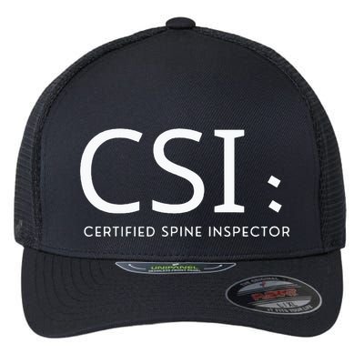 Csi Certified Spine Inspector Flexfit Unipanel Trucker Cap