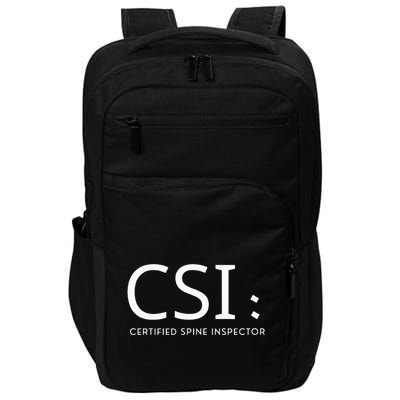 Csi Certified Spine Inspector Impact Tech Backpack