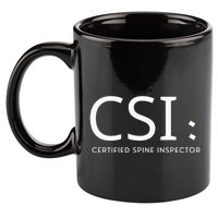 Csi Certified Spine Inspector 11oz C Handle Ceramic Mug