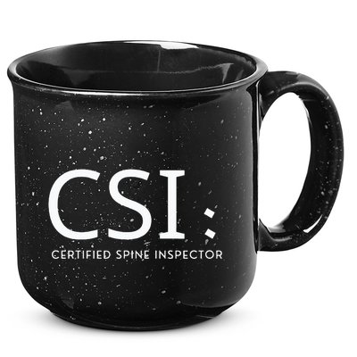 Csi Certified Spine Inspector 15oz Campfire Ceramic Mug