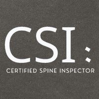 Csi Certified Spine Inspector Cotton Canvas Backpack