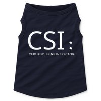 Csi Certified Spine Inspector Doggie Tank