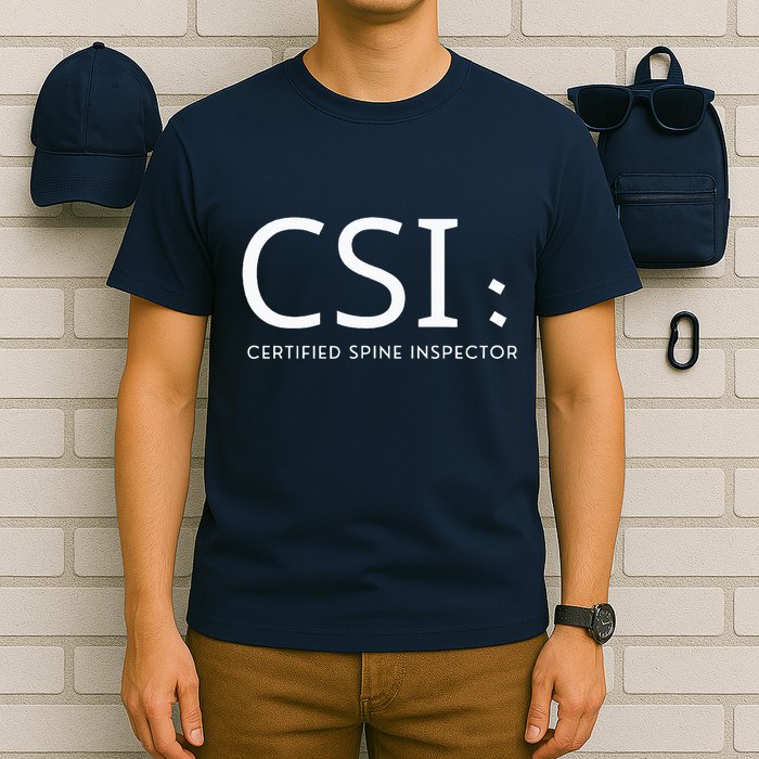 Csi Certified Spine Inspector T-Shirt