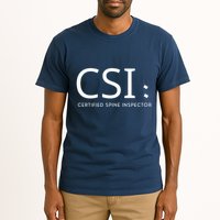 Csi Certified Spine Inspector Tall T-Shirt