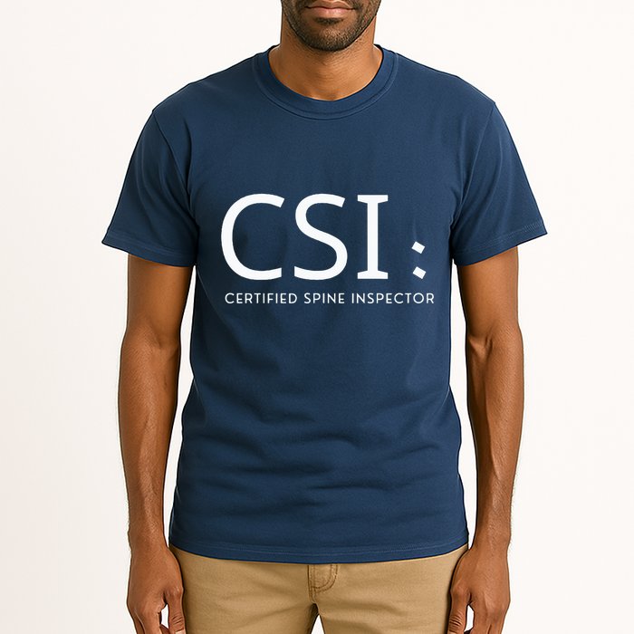 Csi Certified Spine Inspector Tall T-Shirt