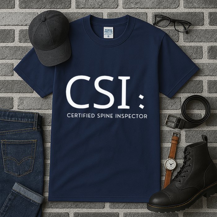Csi Certified Spine Inspector Tall T-Shirt
