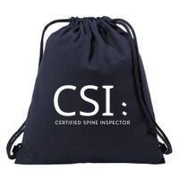 Csi Certified Spine Inspector Drawstring Bag