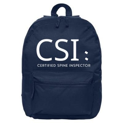 Csi Certified Spine Inspector 16 in Basic Backpack