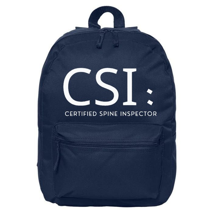 Csi Certified Spine Inspector 16 in Basic Backpack