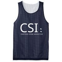 Csi Certified Spine Inspector Mesh Reversible Basketball Jersey Tank