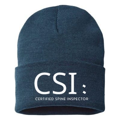 Csi Certified Spine Inspector Sustainable Knit Beanie