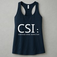 Csi Certified Spine Inspector Womens Tank Top